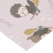HARRY POTTER™、Harmioone、Ron 飛んでいる Pattern テーブルクロス (アングル)
