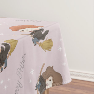 HARRY POTTER™、Harmioone、Ron 飛んでいる Pattern テーブルクロス