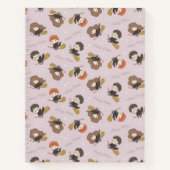 HARRY POTTER™、Harmioone、Ron 飛んでいる Pattern ノートブック (正面)