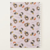 HARRY POTTER™、Harmioone、Ron 飛んでいる Pattern プランナー手帳 (裏面)