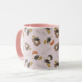 HARRY POTTER™、Harmioone、Ron 飛んでいる Pattern マグカップ (正面左)