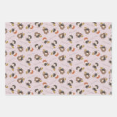 HARRY POTTER™、Harmioone、Ron 飛んでいる Pattern ラッピングペーパーシート (正面)