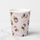 HARRY POTTER™、Harmioone、Ron 飛んでいる Pattern 紙コップ (右)
