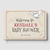Harry Potter | Hedwig Baby Shower ゲストブック (正面)