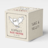 Harry Potter | Hedwig Baby Shower フェイバーボックス (正面サイド)