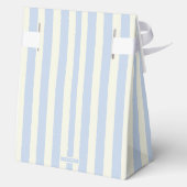 Harry Potter Hedwig Blue Stripe Baby Shower フェイバーボックス (裏面)