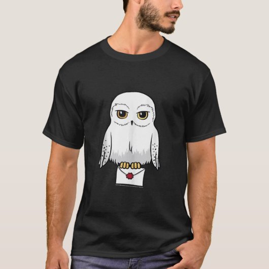 Harry Potter Hedwig Cute Cartoon Portrait Tank Top Tシャツ (正面)