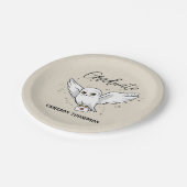 Harry Potter | Hedwig Graduation ペーパープレート (アングル)