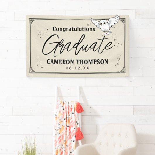 Harry Potter | Hedwig Graduation 横断幕 (インサイチュ)