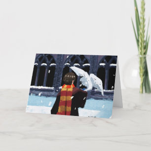 HARRY POTTER™ & Hedwig in the Snow カード
