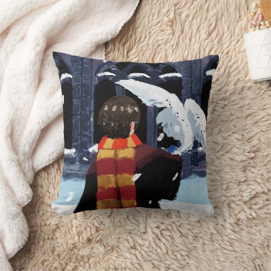HARRY POTTER™ & Hedwig in the Snow クッション (ブランケット)
