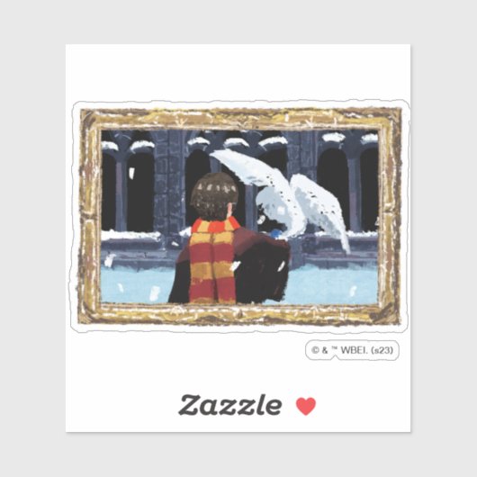 HARRY POTTER™ & Hedwig in the Snow シール (シート)