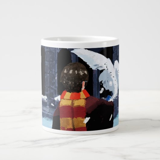 HARRY POTTER™ & Hedwig in the Snow ジャンボコーヒーマグカップ (正面)