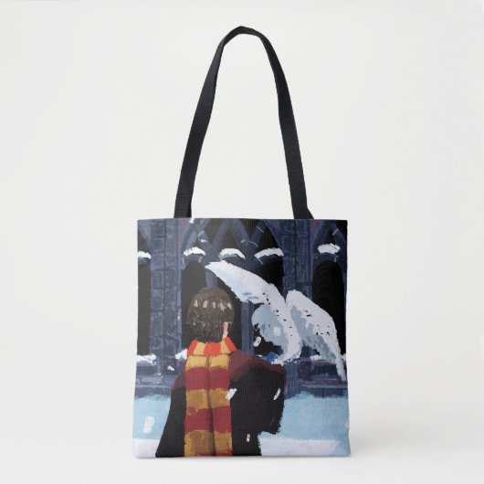 HARRY POTTER™ & Hedwig in the Snow トートバッグ (正面)