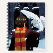 HARRY POTTER™ & Hedwig in the Snow ノートブック (正面)