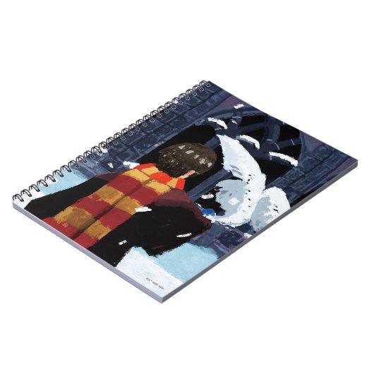 HARRY POTTER™ & Hedwig in the Snow ノートブック (左側)