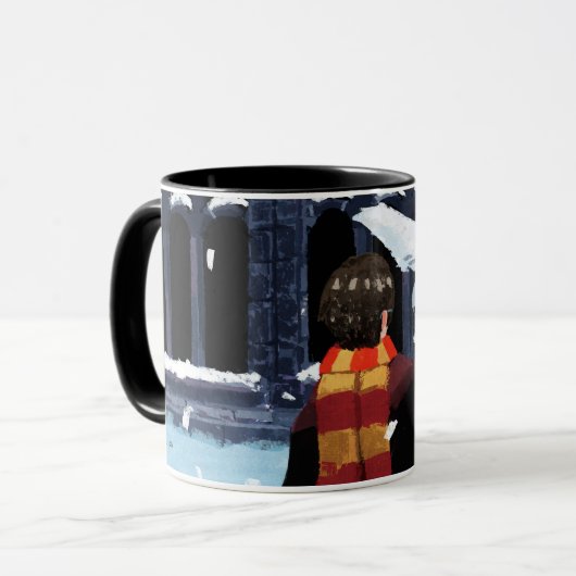 HARRY POTTER™ & Hedwig in the Snow マグカップ (正面左)