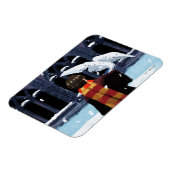 HARRY POTTER™ & Hedwig in the Snow マグネット (左側)