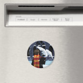 HARRY POTTER™ & Hedwig in the Snow マグネット (インサイチュ (食洗機))