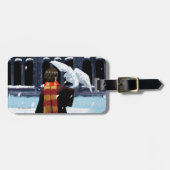 HARRY POTTER™ & Hedwig in the Snow ラゲッジタグ (正面横)