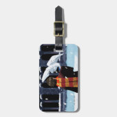 HARRY POTTER™ & Hedwig in the Snow ラゲッジタグ (正面縦)