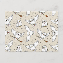 Harry Potter | Hedwig Pattern ポストカード