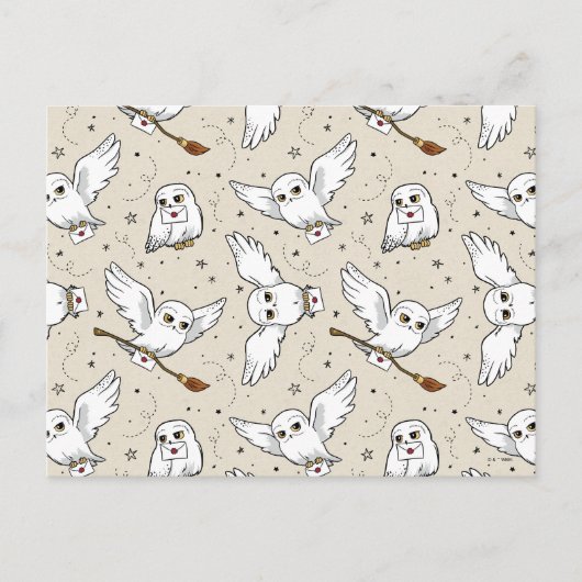 Harry Potter | Hedwig Pattern ポストカード (正面)