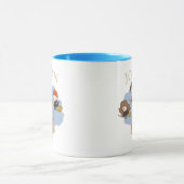 HARRY POTTER™, Hermione, & Ron Fly Over HOGWARTS™ マグカップ (中央)