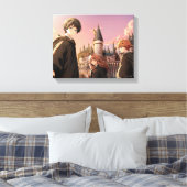 HARRY POTTER™ Hermione & Ron HOGWARTS™ Anime Scene キャンバスプリント (インサイチュ (寝室))