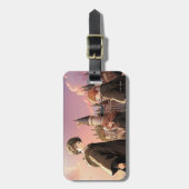 HARRY POTTER™ Hermione & Ron HOGWARTS™ Anime Scene ラゲッジタグ (正面縦)