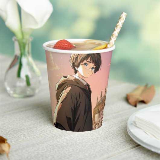 HARRY POTTER™ Hermione & Ron HOGWARTS™ Anime Scene 紙コップ (インサイチュ)