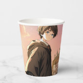 HARRY POTTER™ Hermione & Ron HOGWARTS™ Anime Scene 紙コップ (正面)