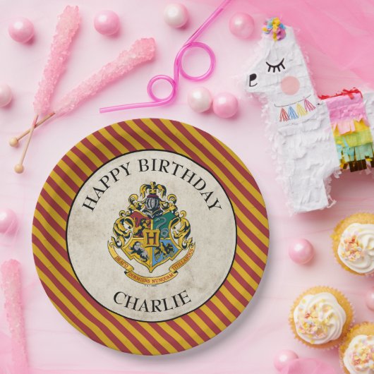 Harry Potter | Hogwarts Birthday ペーパープレート (パーティー)