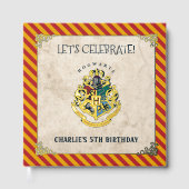 Harry Potter Hogwarts Birthday Cards & Gifts Sign ゲストブック (正面)