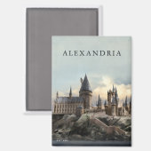 Harry Potter | Hogwarts Castle Daytime マグネット (正面/裏面)