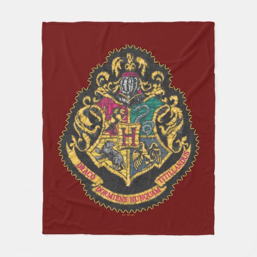 Harry Potter | Hogwarts Crest フリースブランケット (正面)