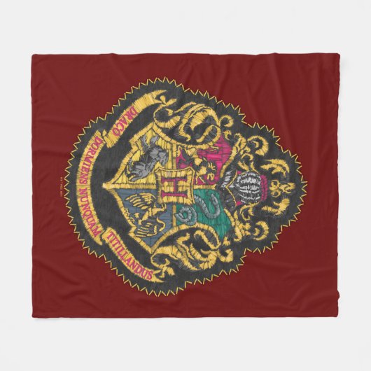 Harry Potter | Hogwarts Crest フリースブランケット (正面(横))