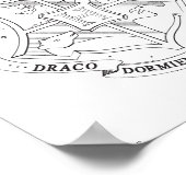 HARRY POTTER™ HOGWARTS™ CREST Coloring Poster ポスター (角)