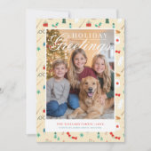 Harry Potter | Holiday Icon Pattern シーズンカード (正面)