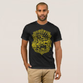 HARRY POTTER™ HUFFLEPUFF™ラインアートクレスト Tシャツ (正面フル)