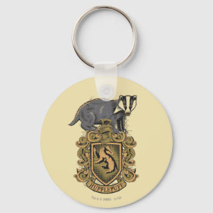 Harry Potter   Hufflepuff Crest with Badger キーホルダー