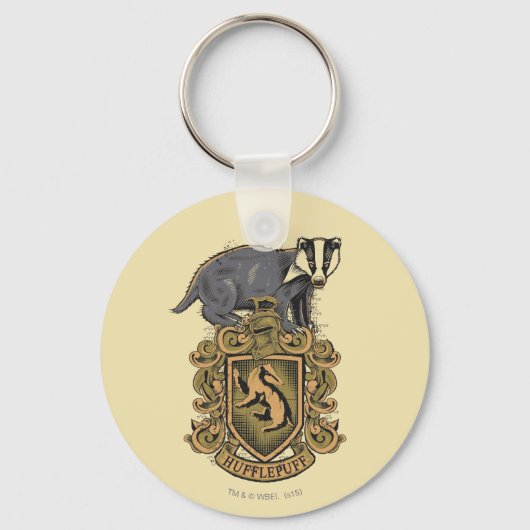 Harry Potter | Hufflepuff Crest with Badger キーホルダー (正面)