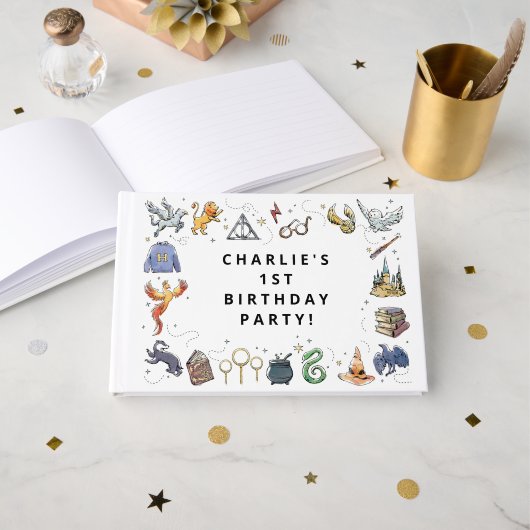 Harry Potter Icon's Birthday ゲストブック (正面見開き)