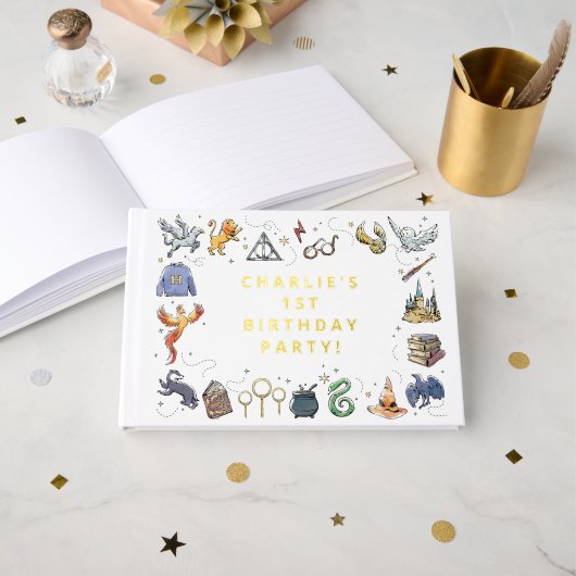 Harry Potter Icon's Birthday ゲストブック (正面見開き)