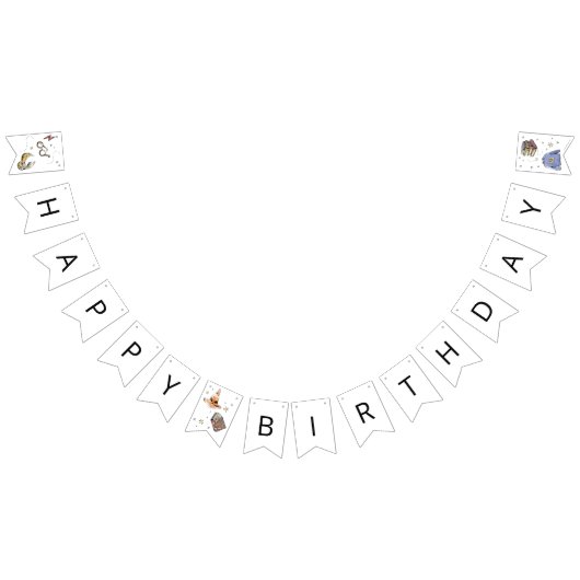 Harry Potter Icon's Birthday バンティングフラッグ (全)