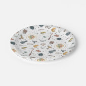 HARRY POTTER™ Icons Pattern ペーパープレート (アングル)