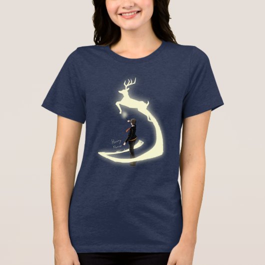 HARRY POTTER™ Patronus Painting トライブレンドＴシャツ (正面)