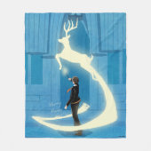 HARRY POTTER™ Patronus Painting フリースブランケット (正面)