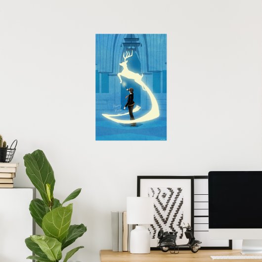 HARRY POTTER™ Patronus Painting ポスター (ホームオフィス)