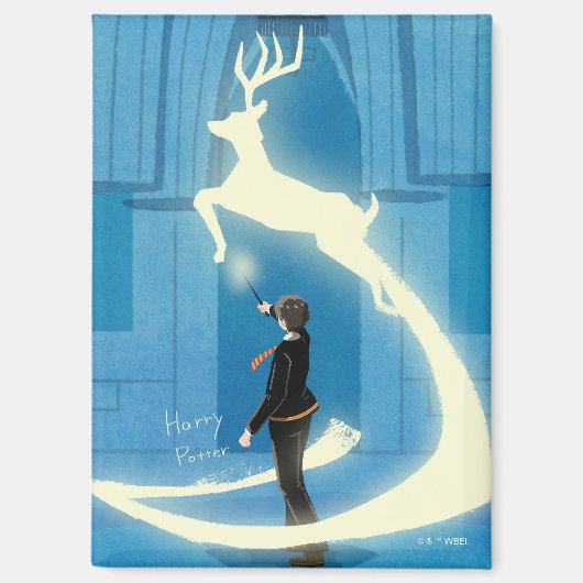 HARRY POTTER™ Patronus Painting マグネット (正面)